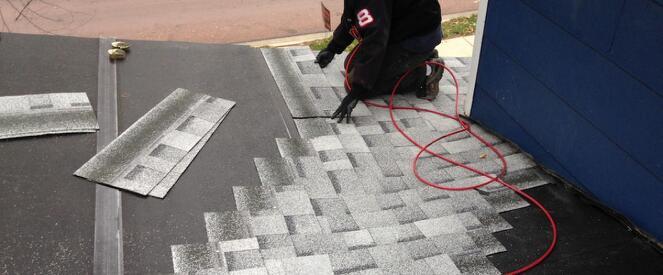 Shingling Roof Valley